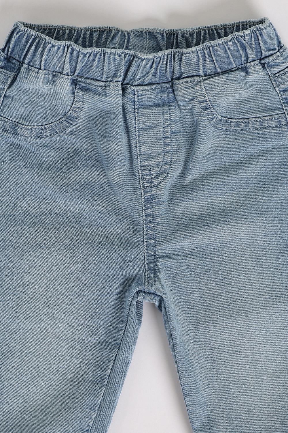 Blue Loose Fit Jeans With 4 Pocket