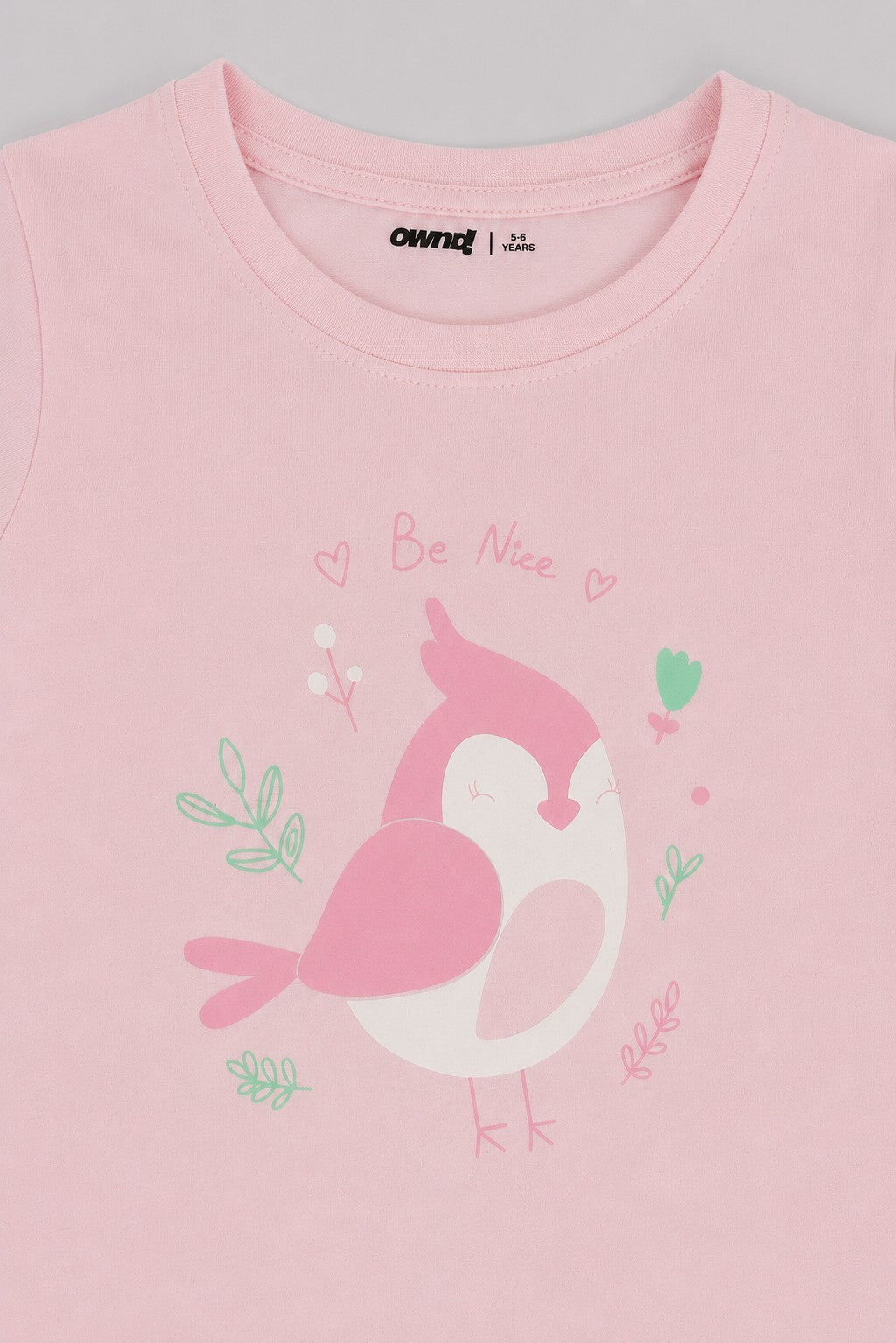 Pink Graphic Regular Fit T-Shirt
