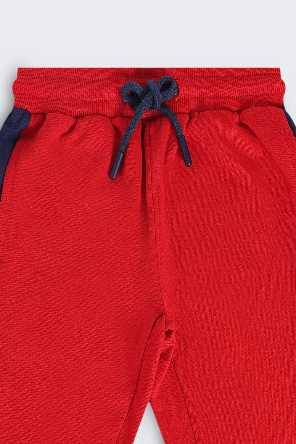 Boys Red Colourblocked Jogger