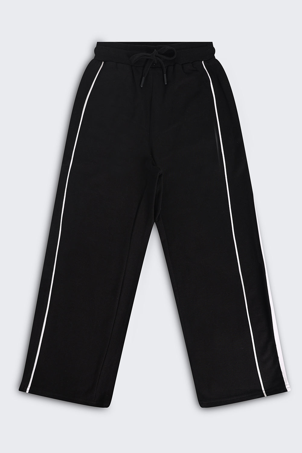 Tweens Boys Black Solid Jogger