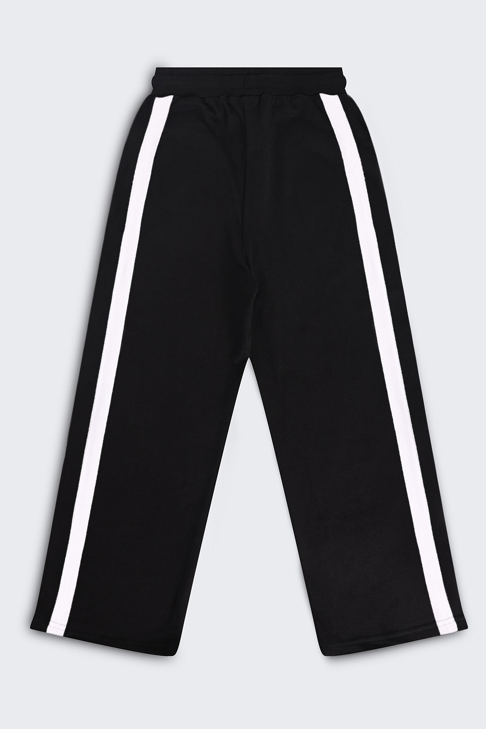 Tweens Boys Black Solid Jogger