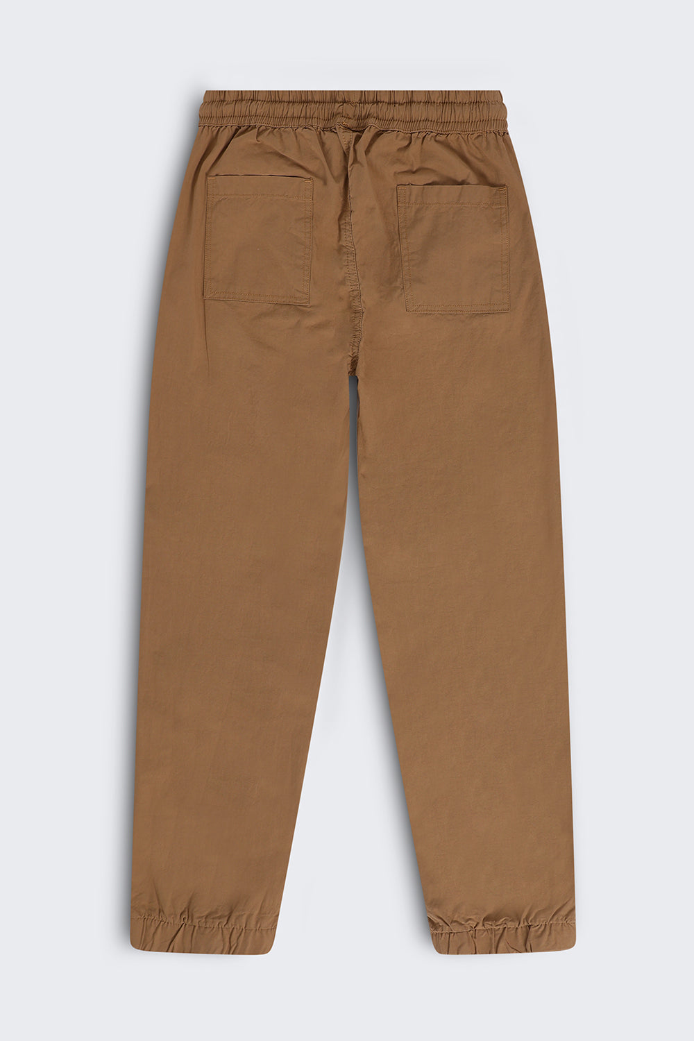 Tweens Boys Beige Solid Joggers
