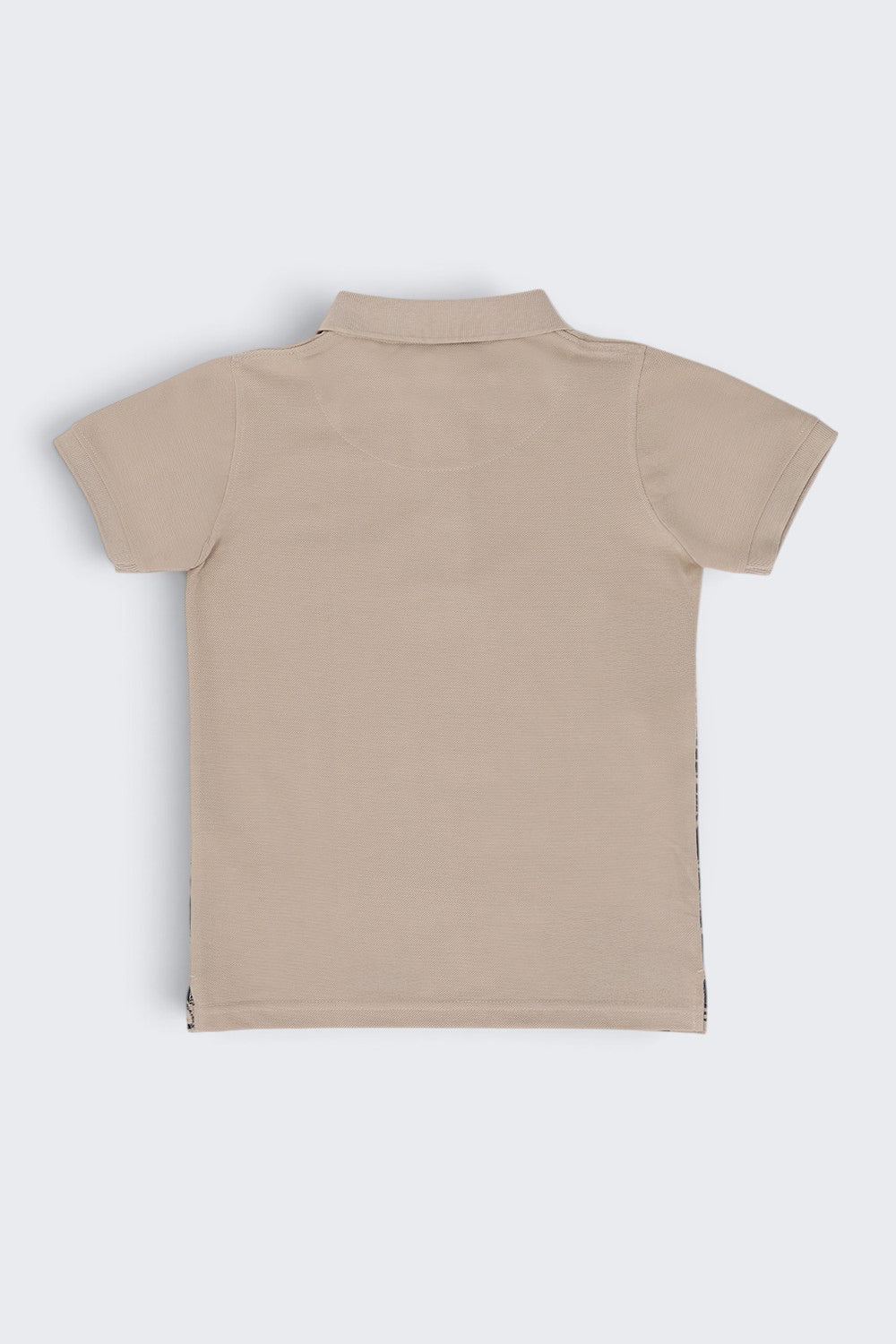 Tweens Boys Regular Fit Beige City Print T-Shirt