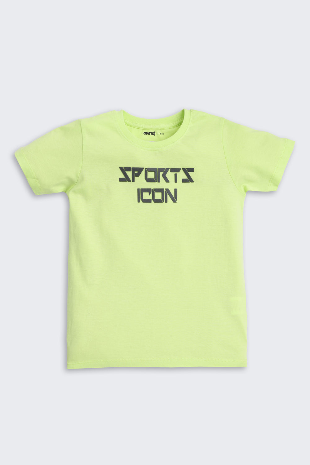 Lime Typographic Regular Fit Co-ord Set