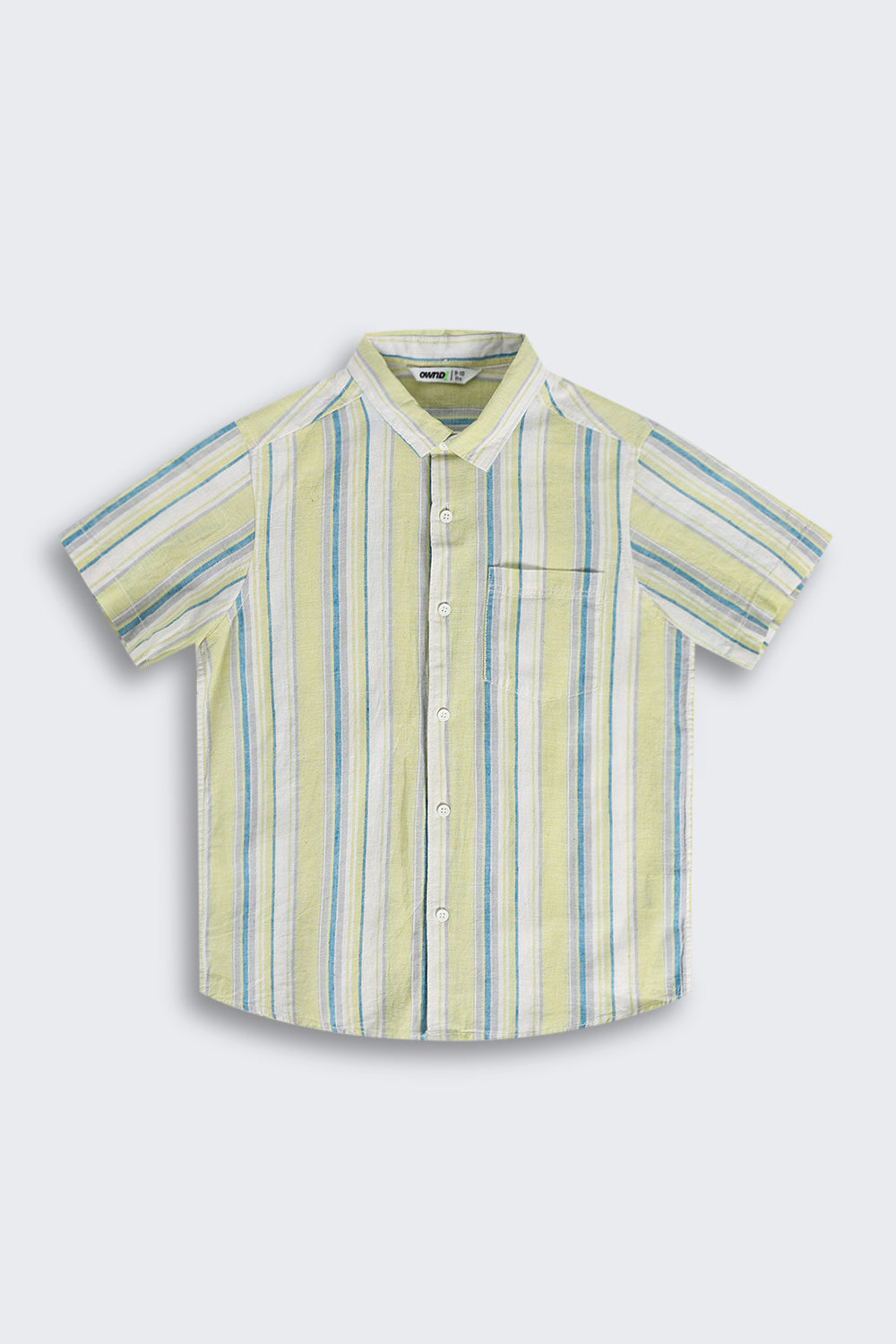 Lime Striped Summer Shirt
