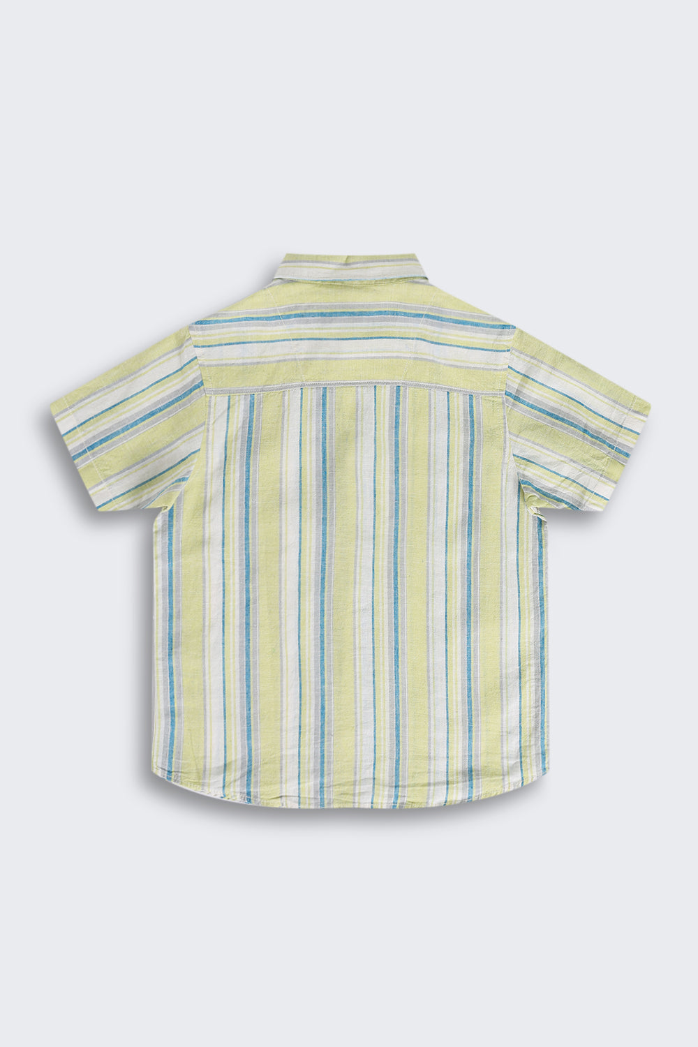 Lime Striped Summer Shirt