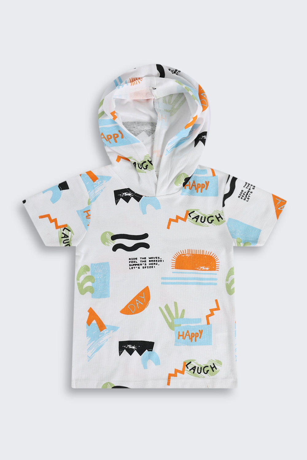 Multi Coloured Cotton Blend Regular Fit Co-ord Set