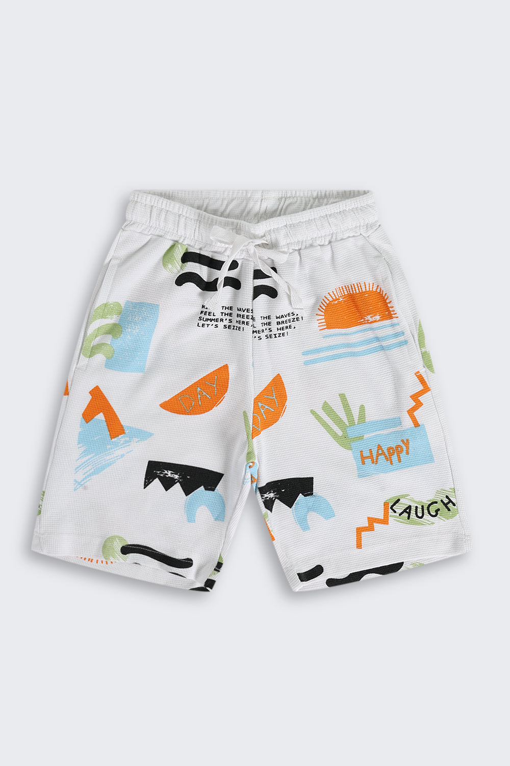 Multi Coloured Cotton Blend Regular Fit Co-ord Set