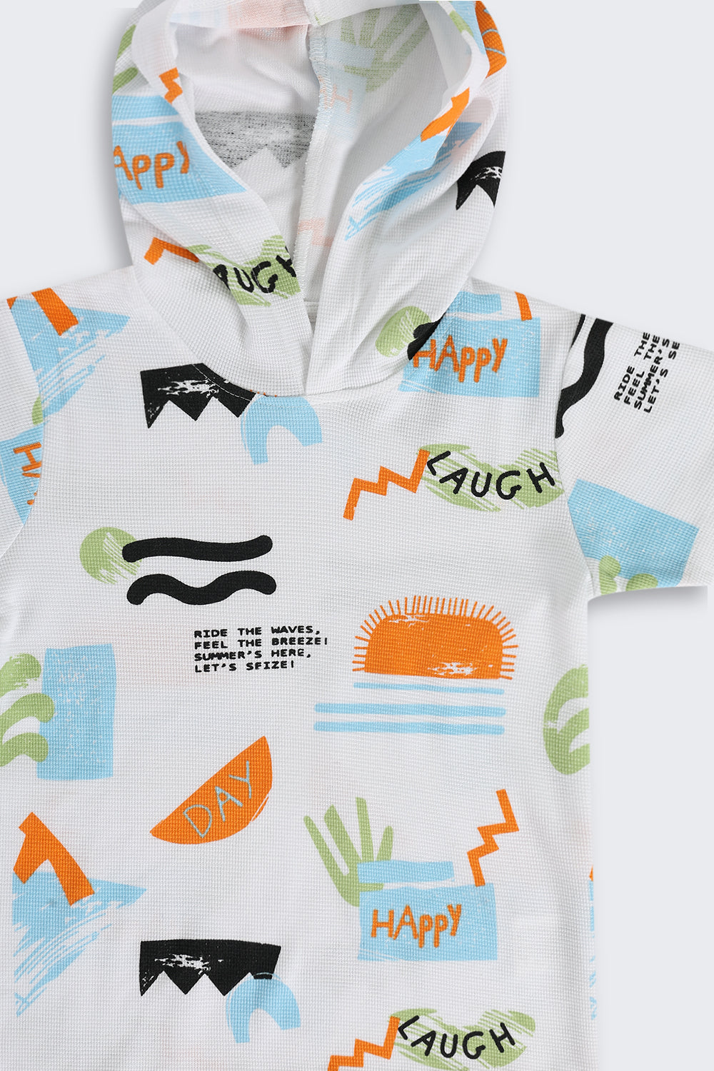 Multi Coloured Cotton Blend Regular Fit Co-ord Set