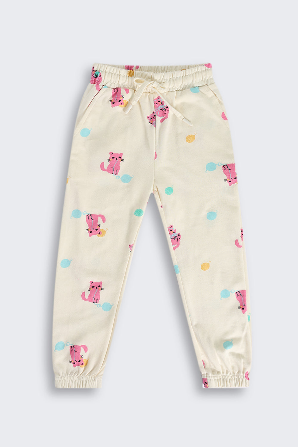 Off White Cats Printed Jogger