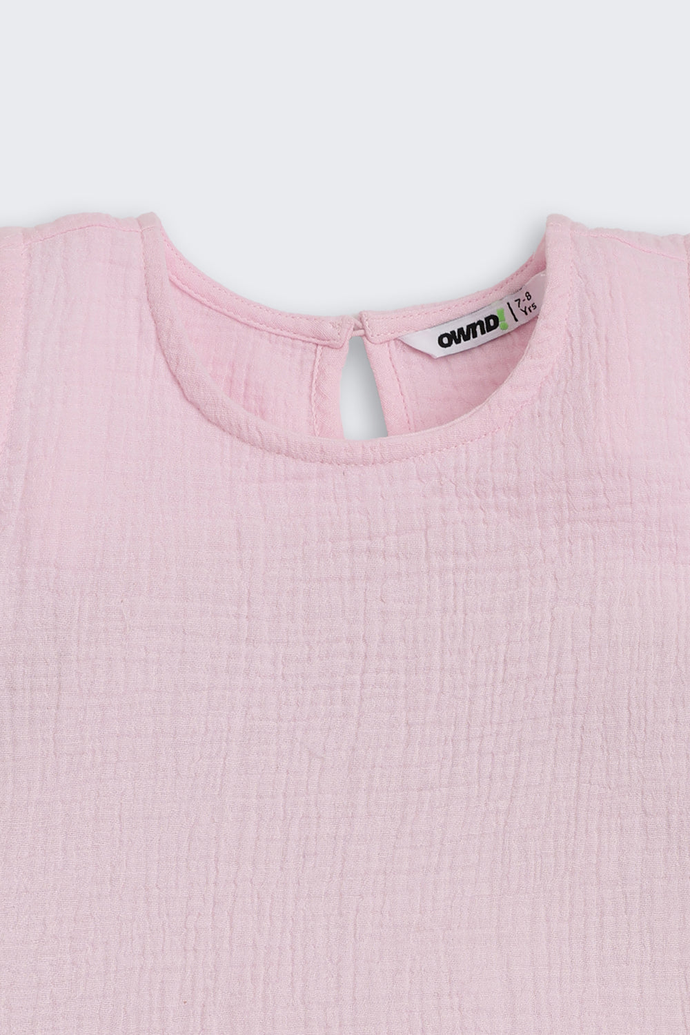 Pink Embroidered Regular Fit Co-ord Set