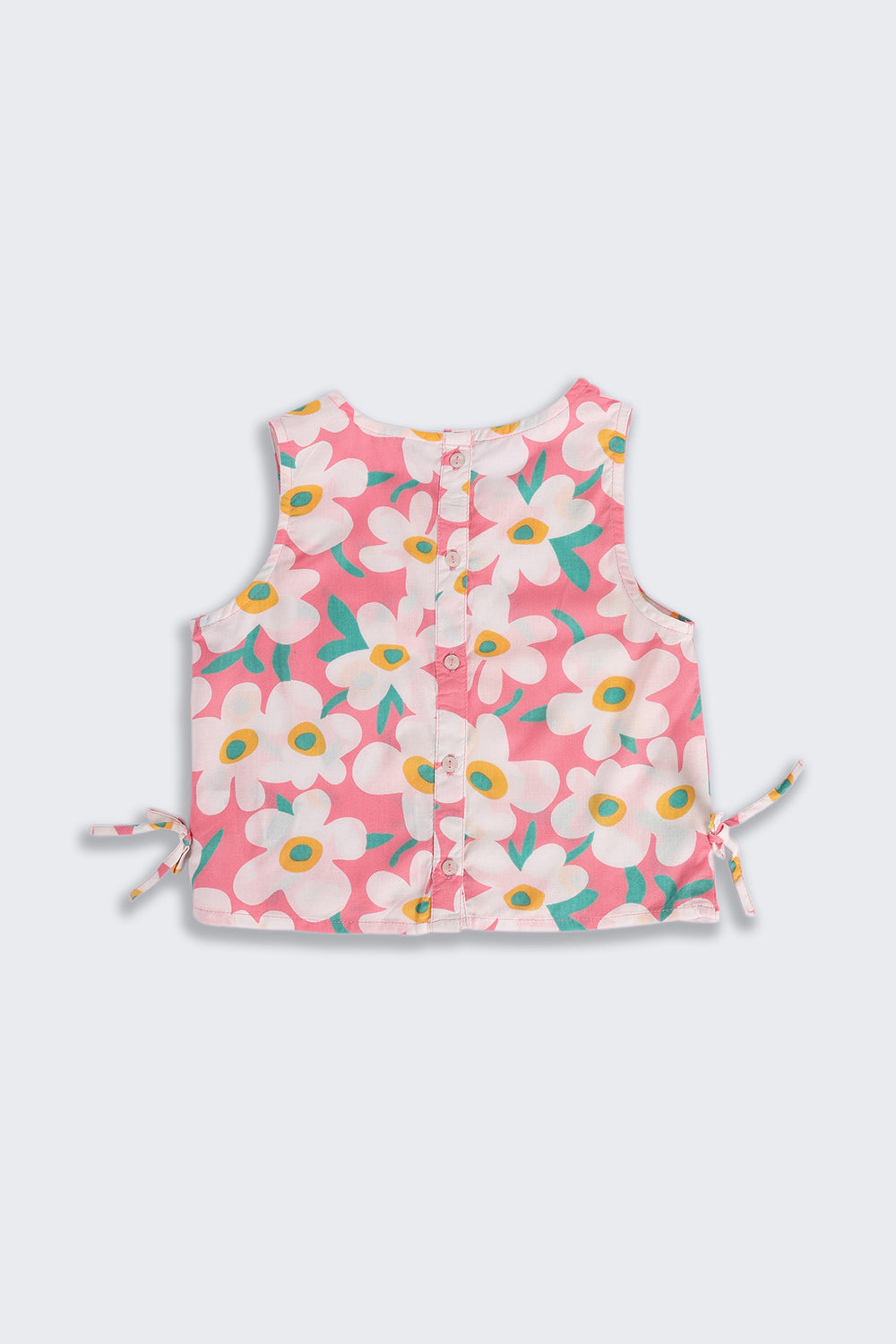 Coral Floral Printed Regular Fit Co-ord Set