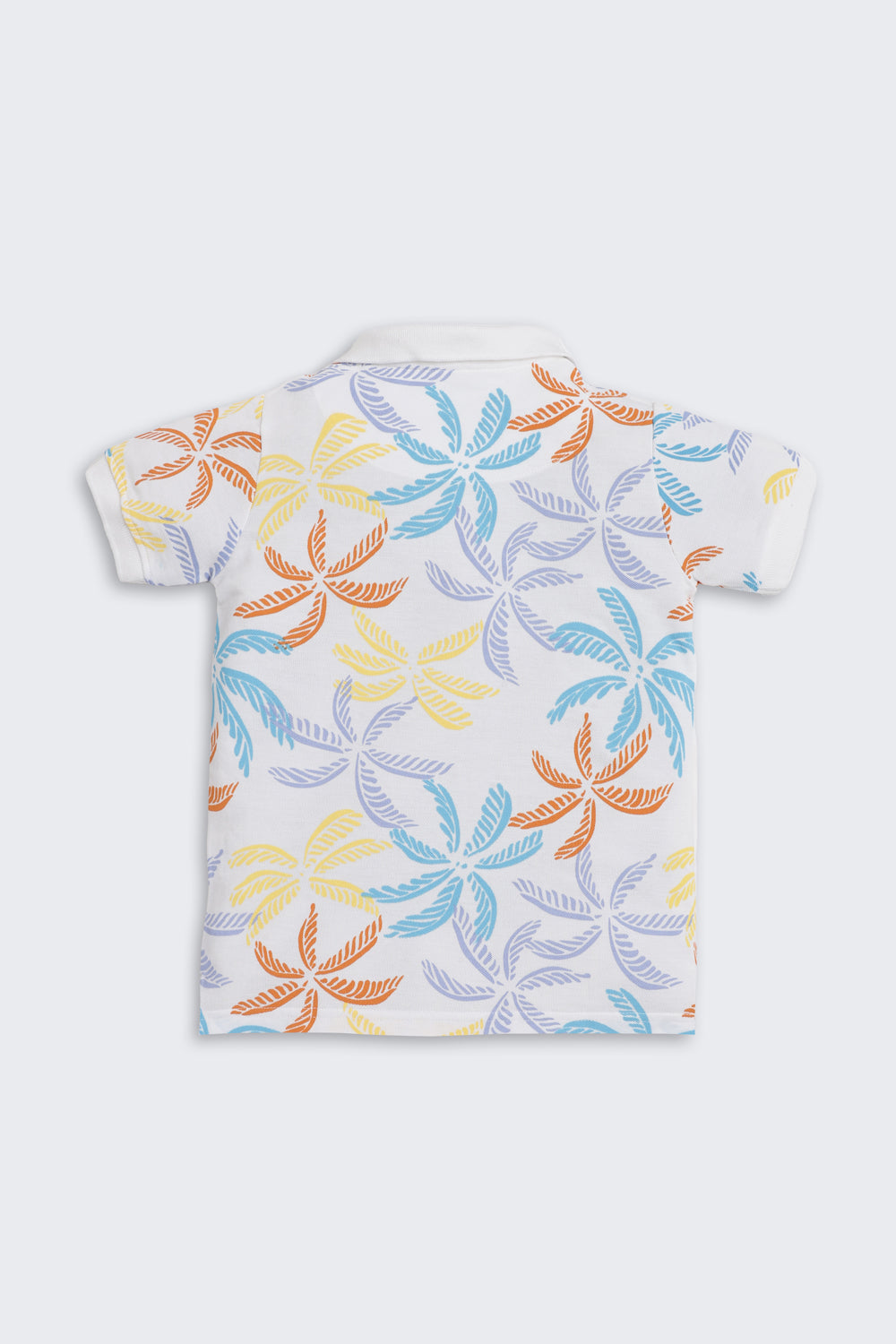 White Printed Summer T-Shirt
