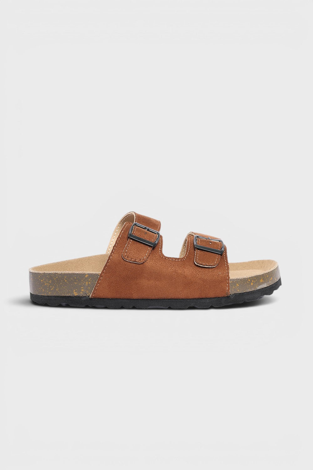 Boy's Brown PU Synthetic Sandal
