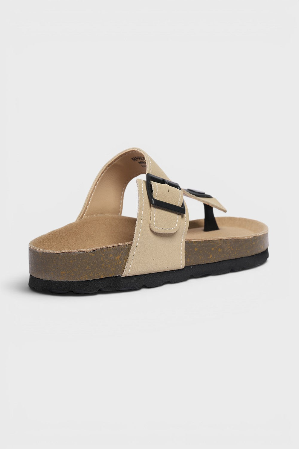 Boy's Beige PU Synthetic Sandal