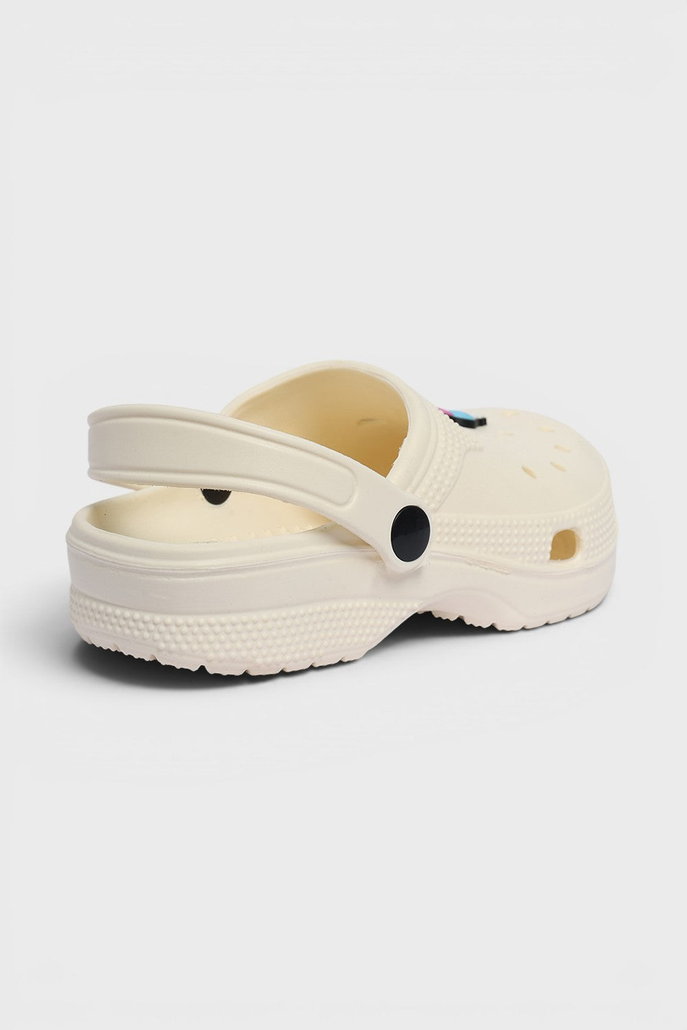 Yellow Solid Platform Clogs
