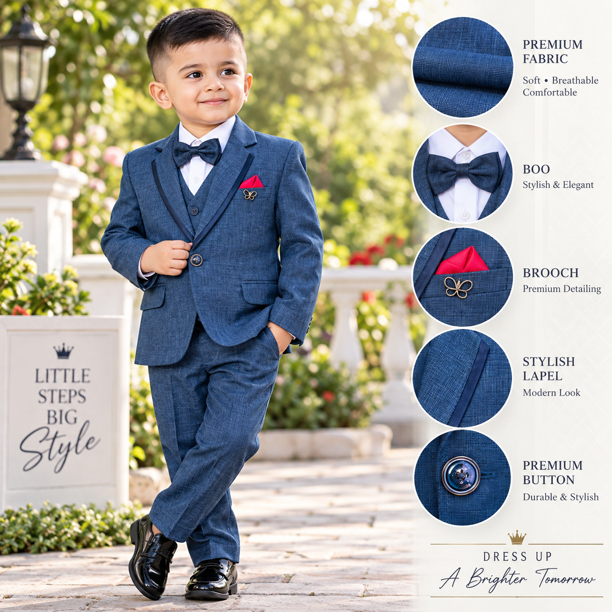 Navy Coat Suit