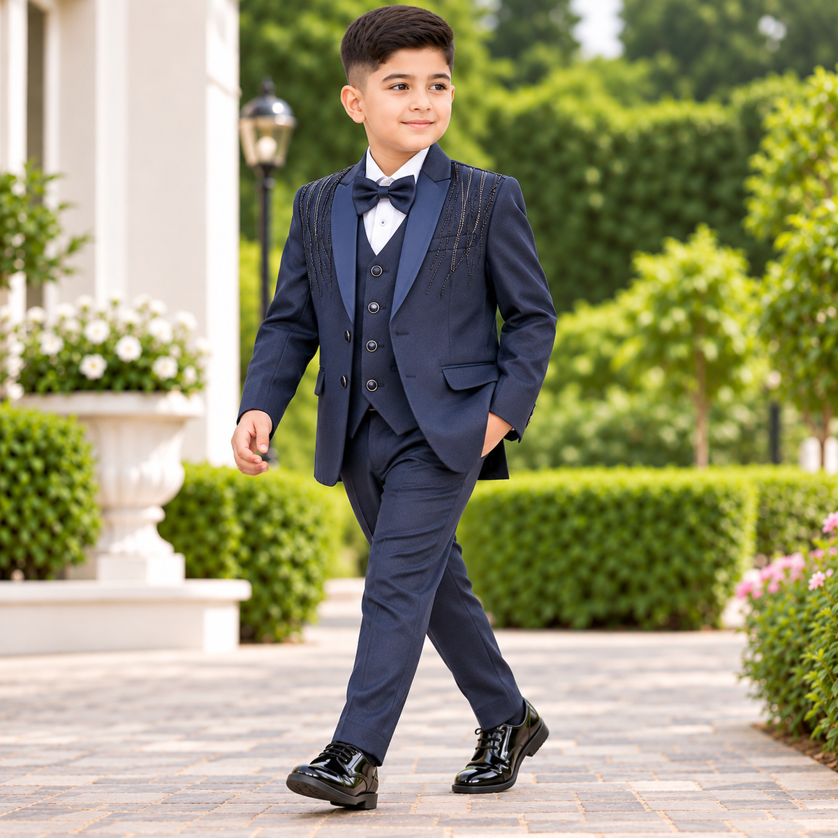 Navy Coat Suit