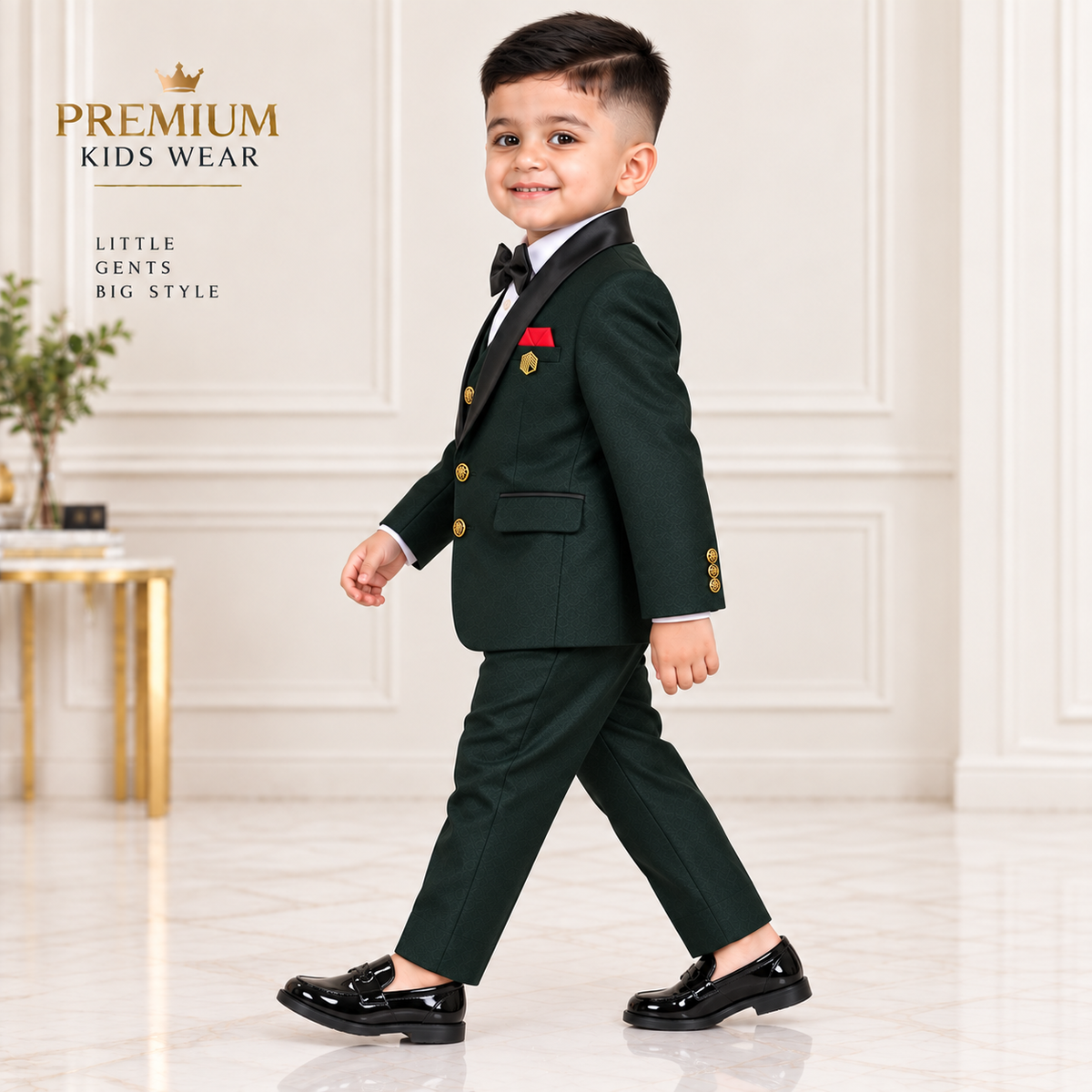 Green Coat Suit