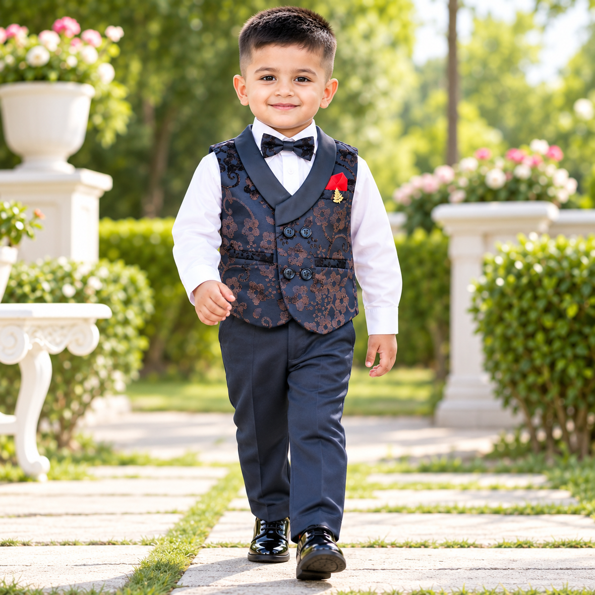 Navy Jacket Suit