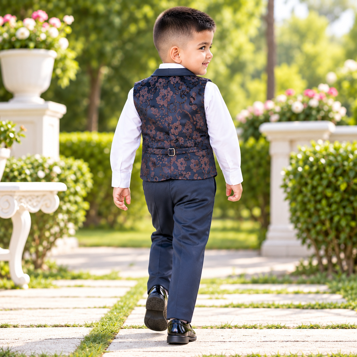 Navy Jacket Suit