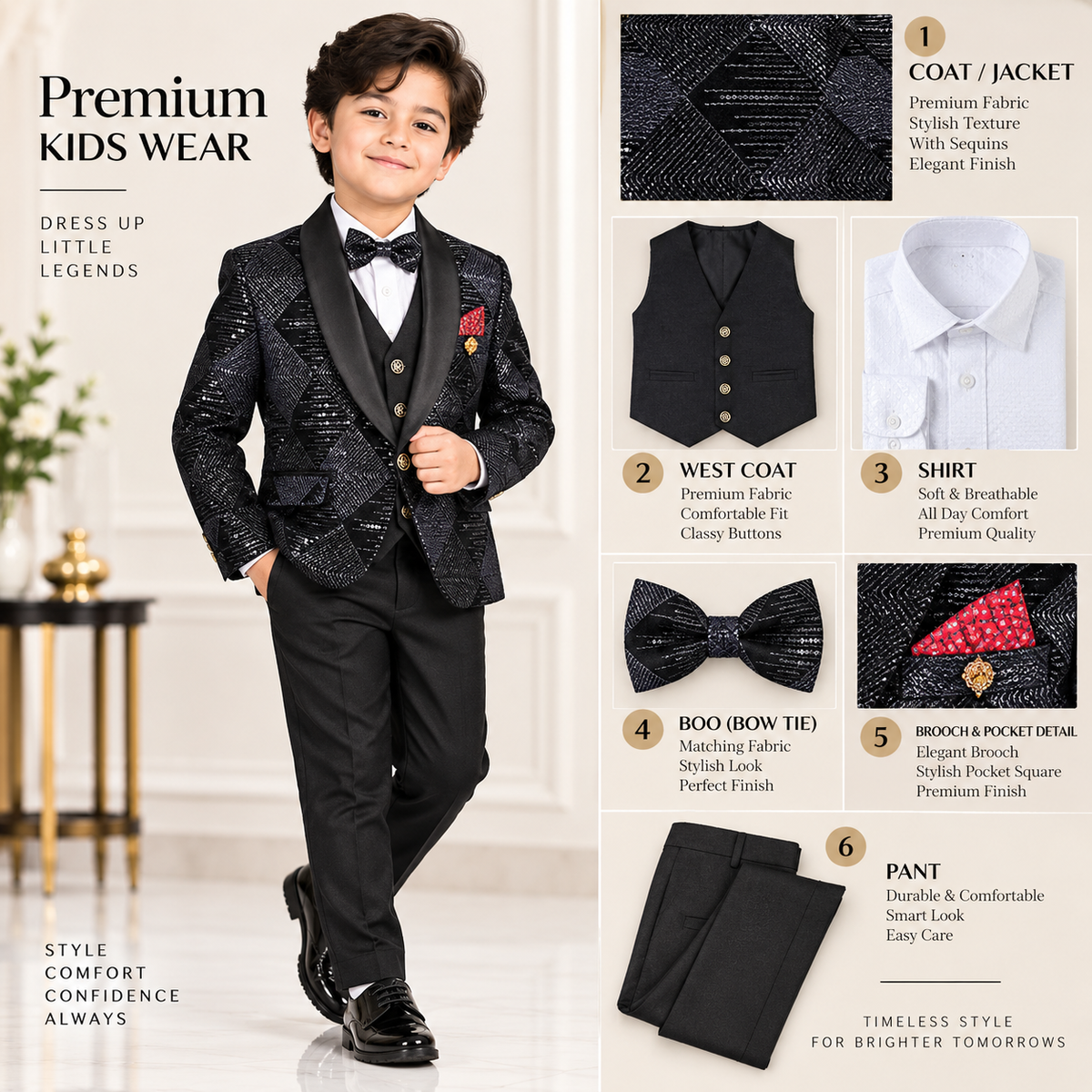 Black Coat Suit