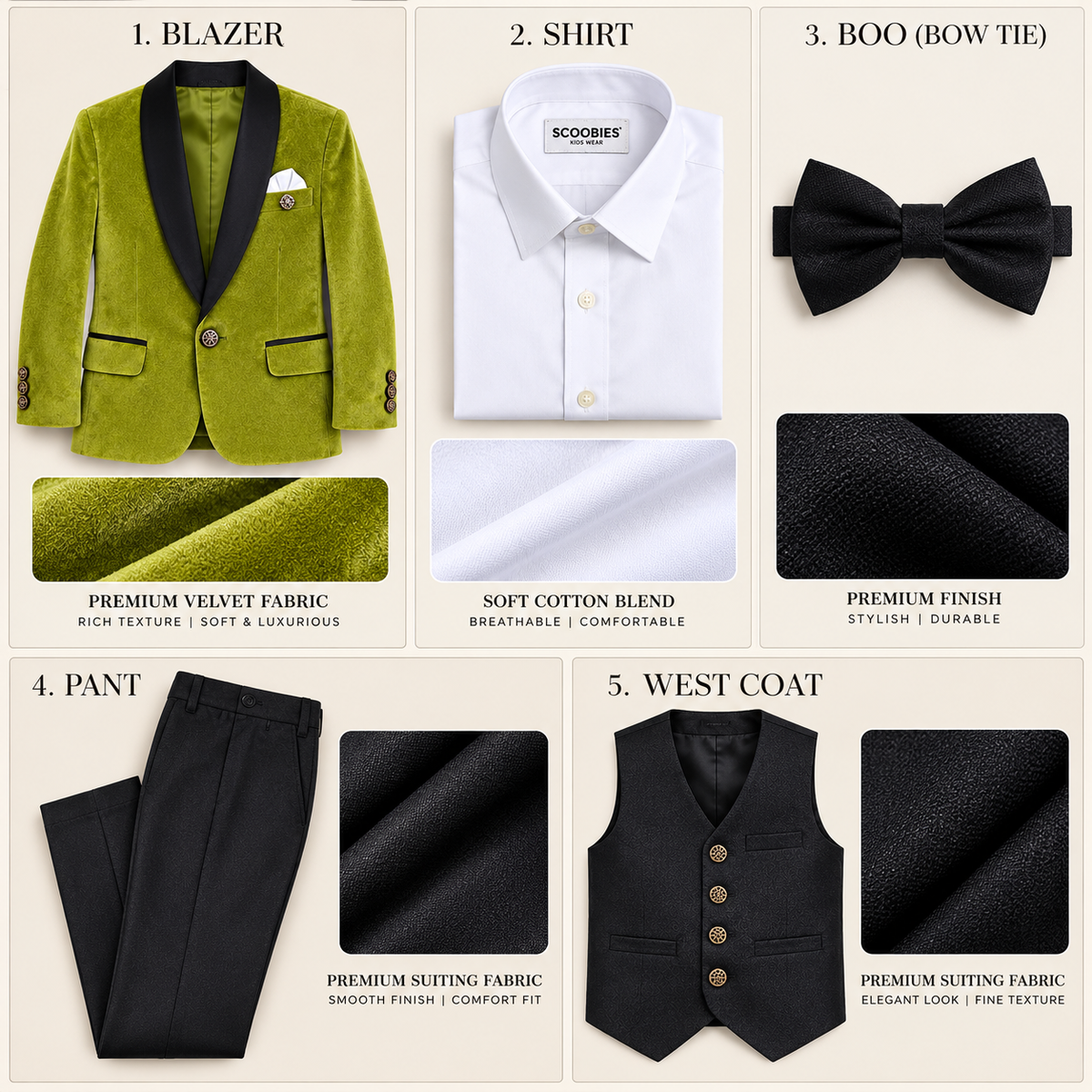 Green Coat Suit