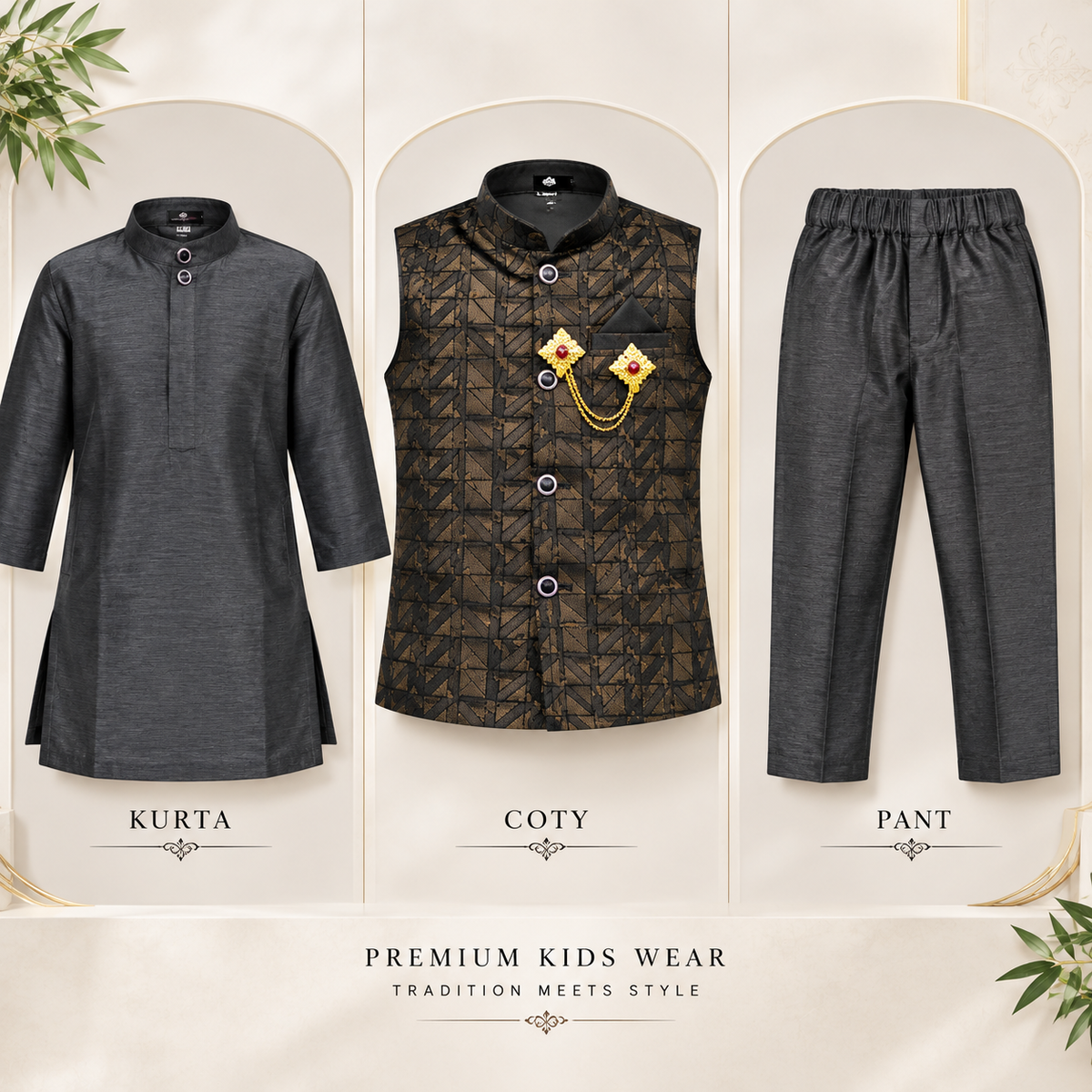 Black Kurta Coty