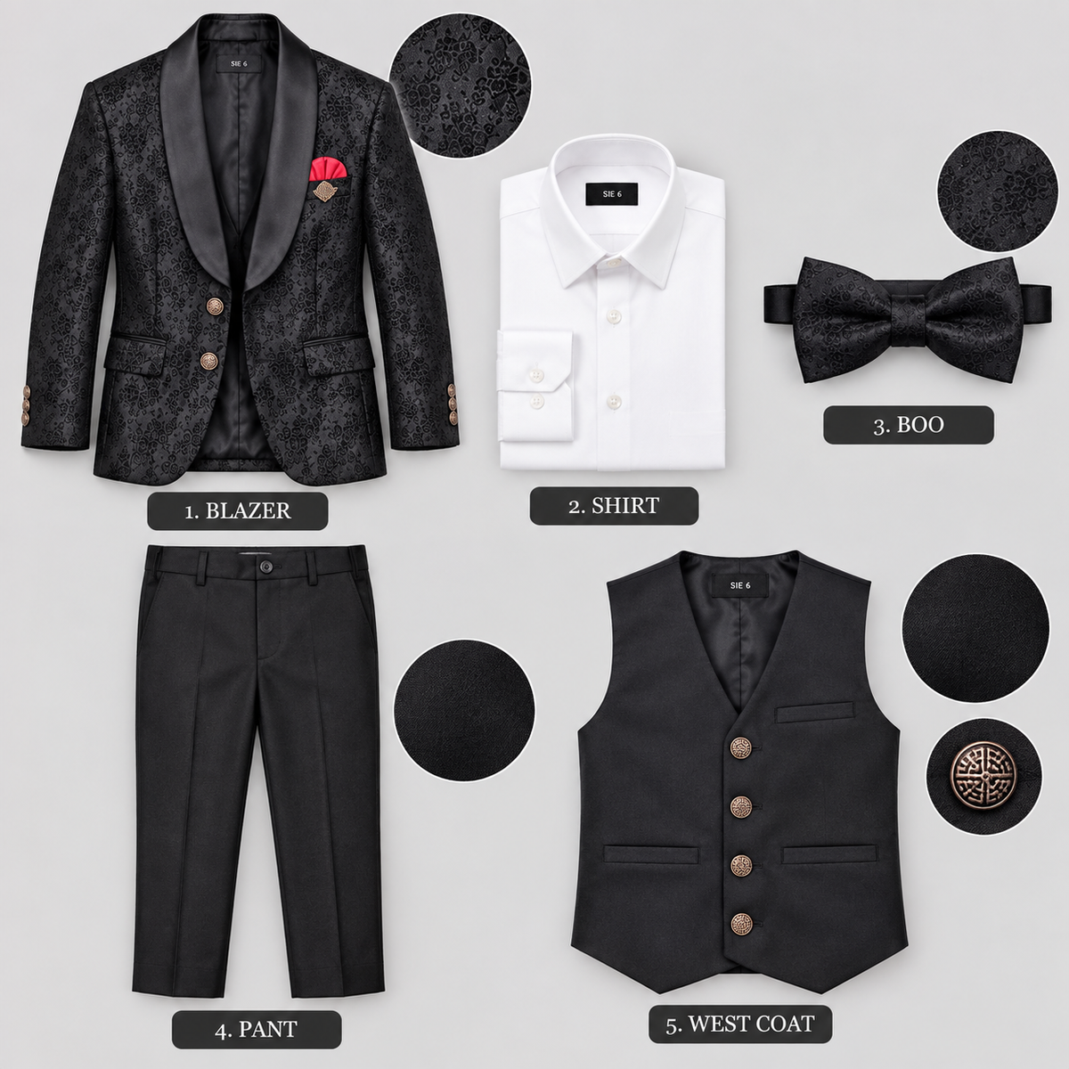 Black Coat Suit