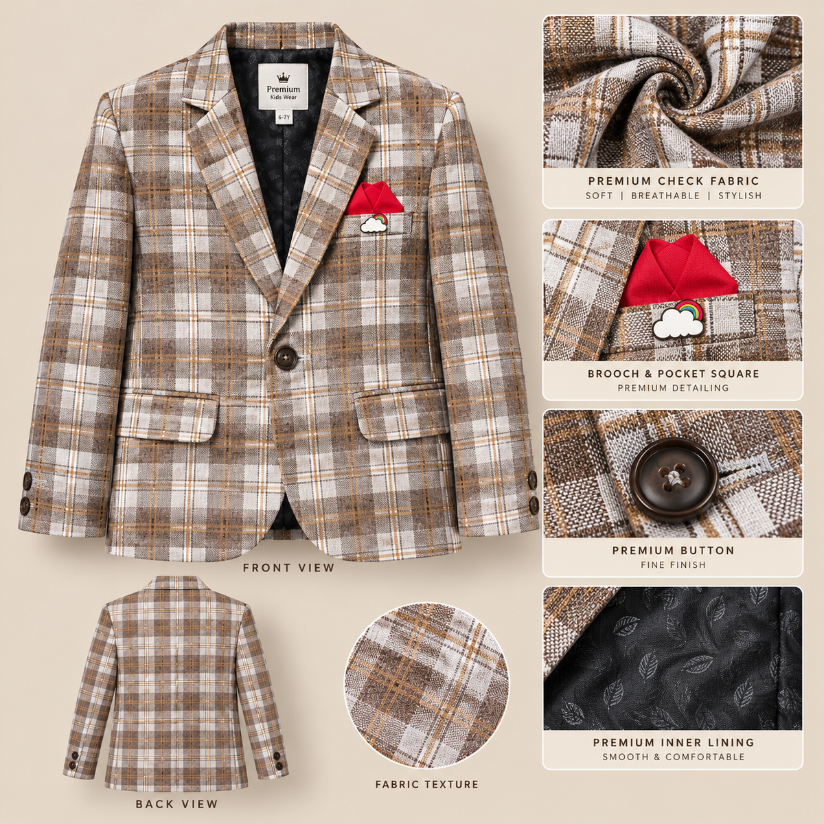 Brown Blazer