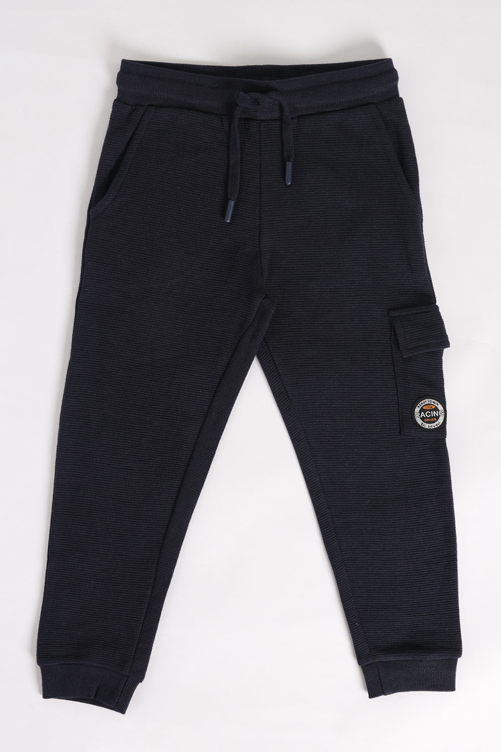 Navy Regular Fit Jogger With 3 Pocket