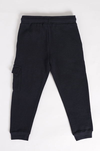 Navy Regular Fit Jogger With 3 Pocket
