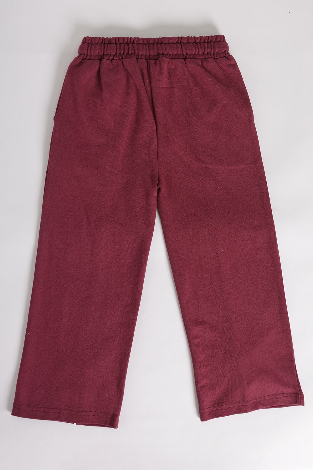 Maroon Regular Fit Jogger With 2 Pocket