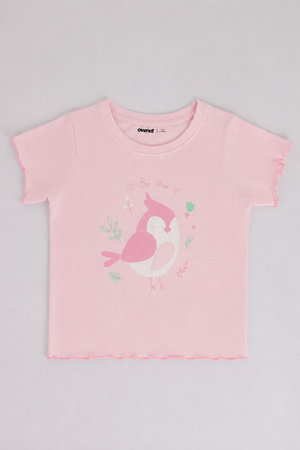 Pink Graphic Regular Fit T-Shirt