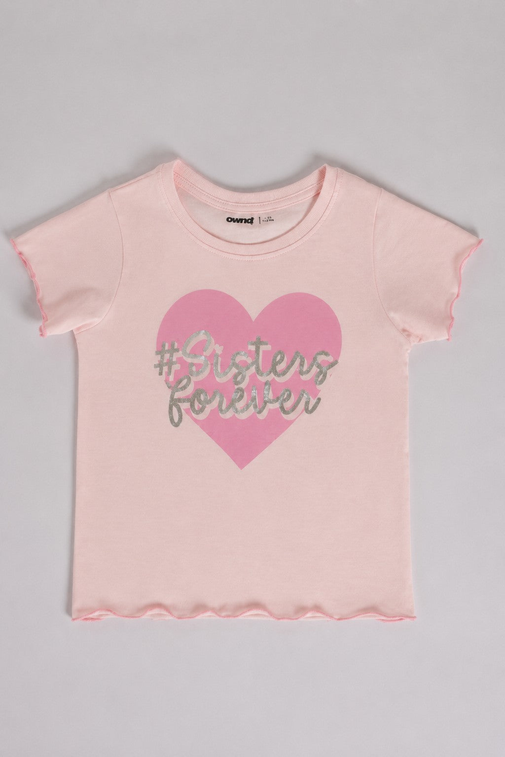 Pink Heart Regular Fit T-Shirt