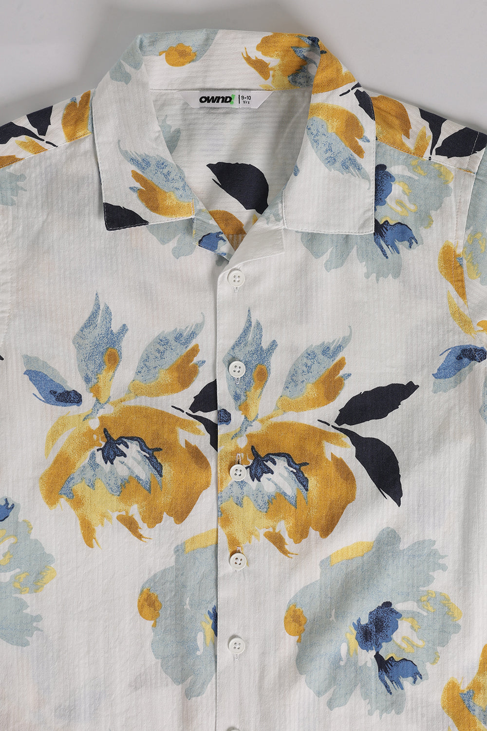 Multi Coloured Floral Boxy Fit Shirt