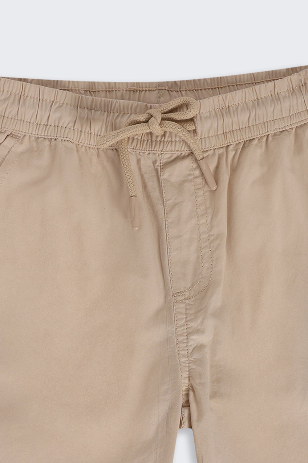 Tweens Boys Beige Essential Joggers