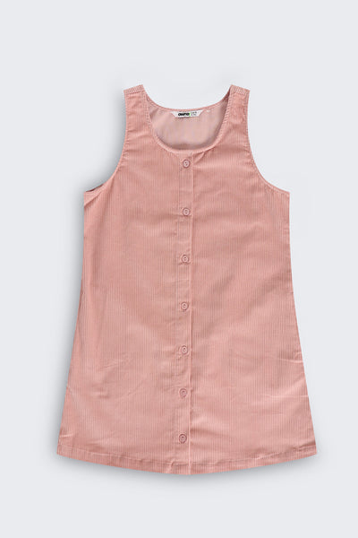 Tweens Girls Pink Wear Regular Fit Dungaree With T-Shirt