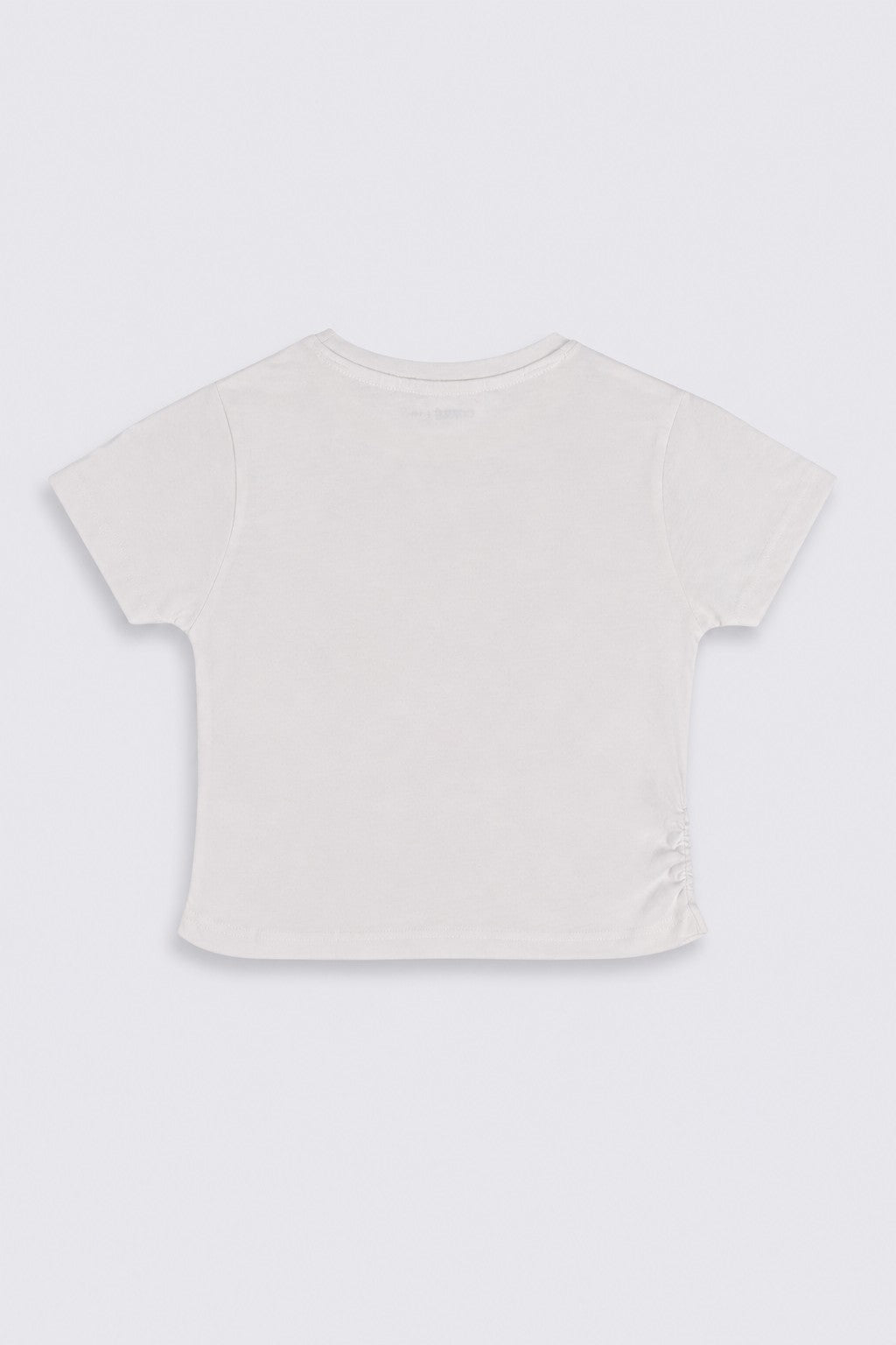 Tweens Girls White Floral Regular Fit T-Shirt