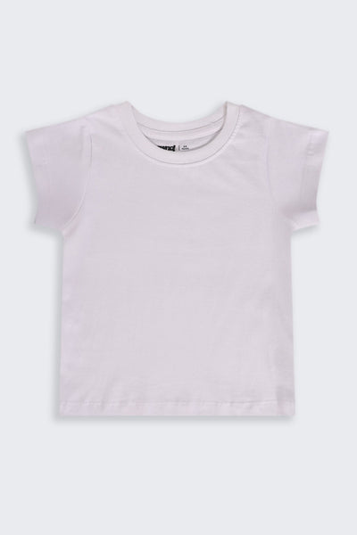 Light Blue Embroidered Regular Fit Dungaree and T-Shirt For Girls