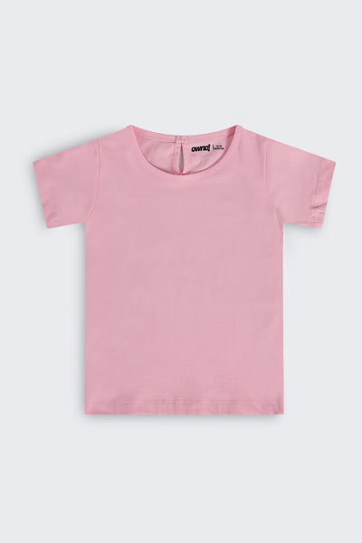 Blue Wear Regular Fit Dungaree and T-Shirt For Infant Girls