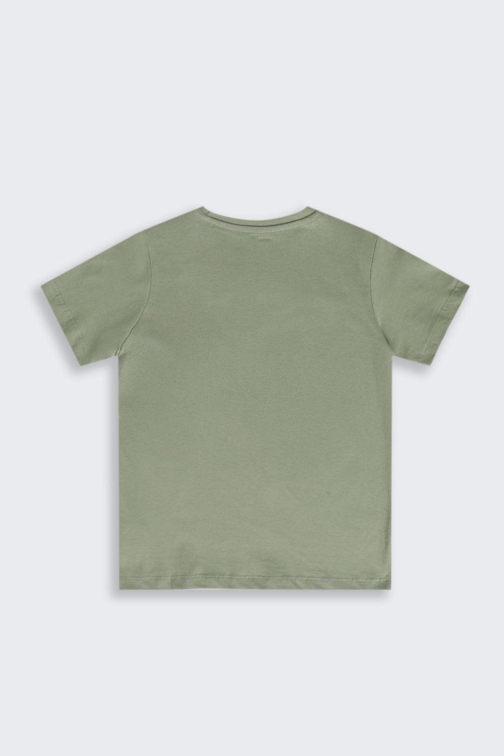 Green Cartoon Regular Fit T-Shirt For Tweens Boys