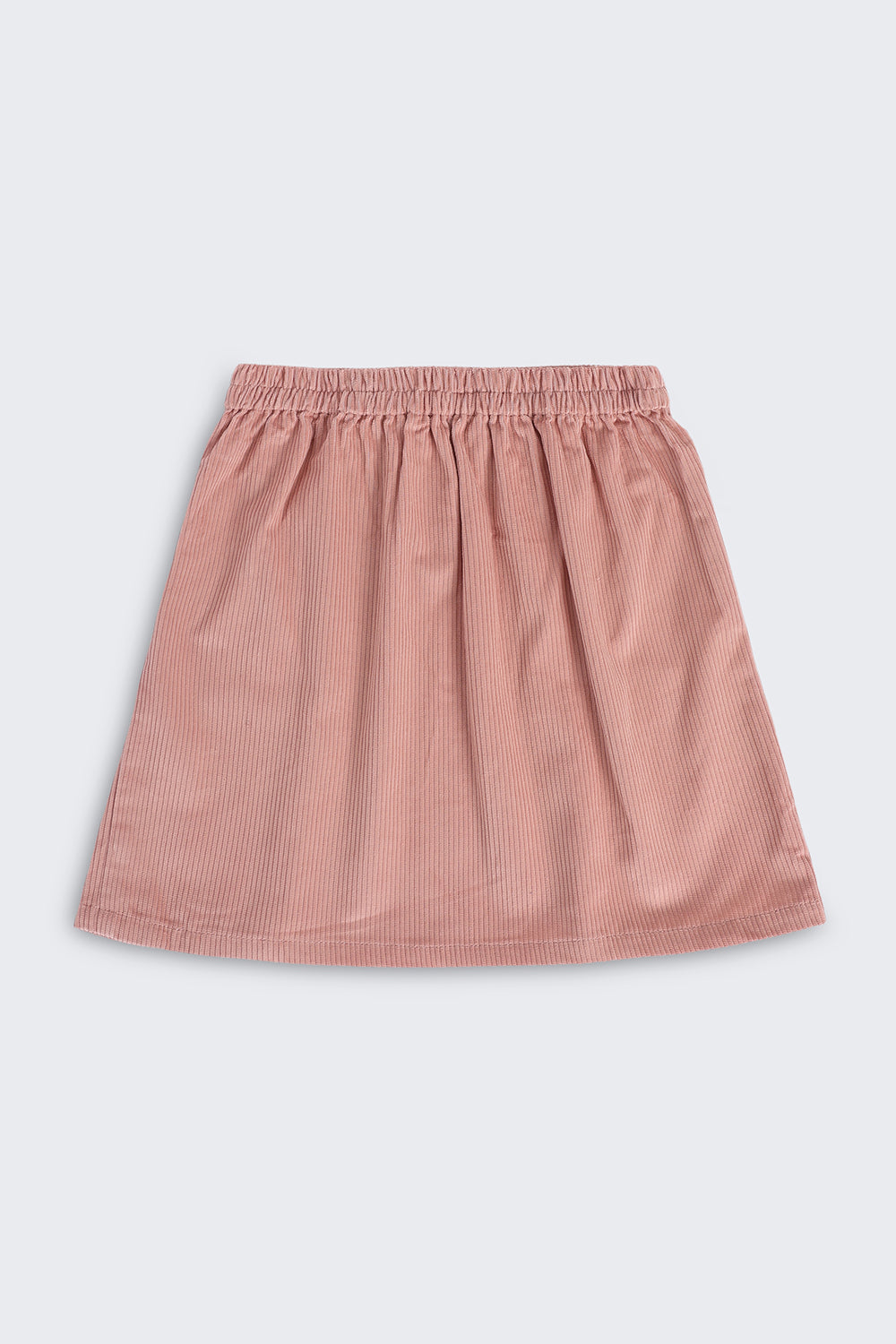 Pink Regular Fit Skirt With 2 Pocket For Tweens Girls