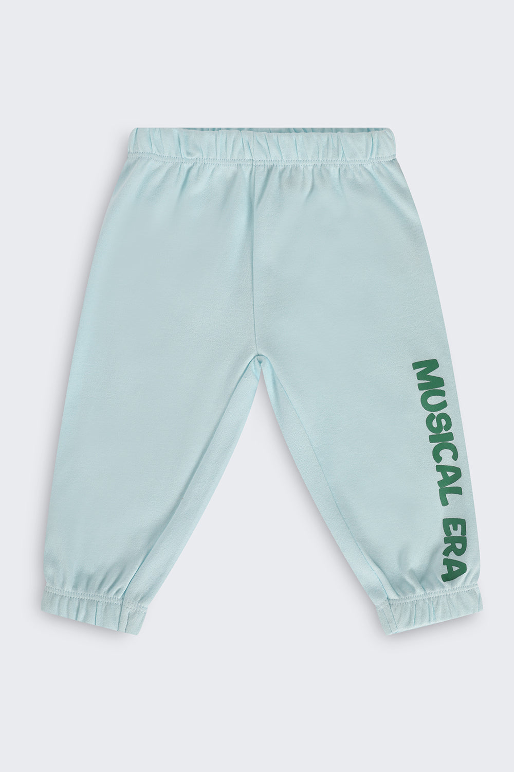 Infant Boys Regular Fit Light Blue Graphic Co-ord Set