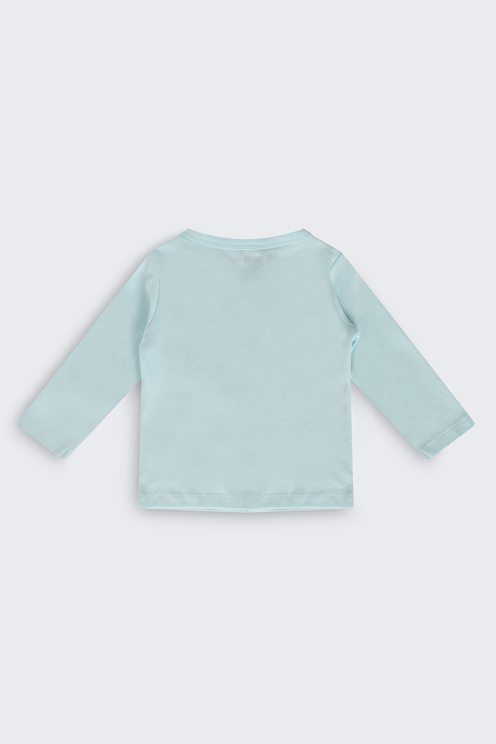Infant Boys Regular Fit Light Blue Graphic Co-ord Set