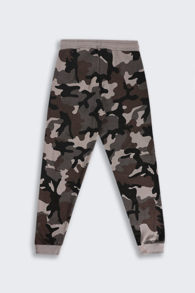 Tweens Boys Multi-coloured Camouflage Joggers
