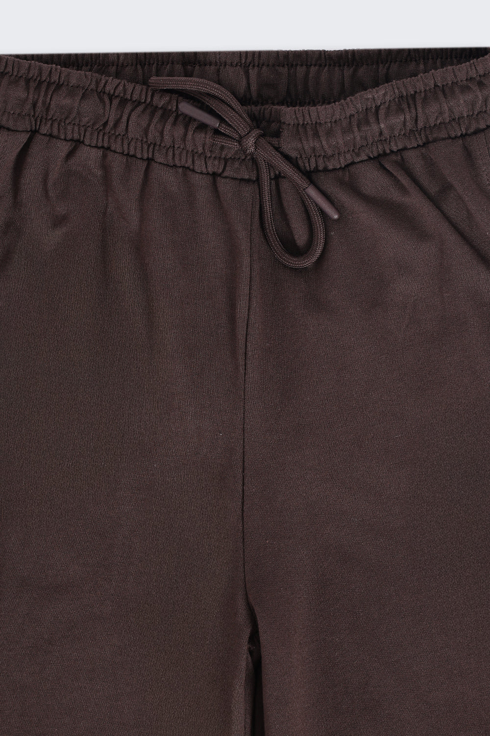 Tweens Girls Relaxed Fit Brown Solid Jogger