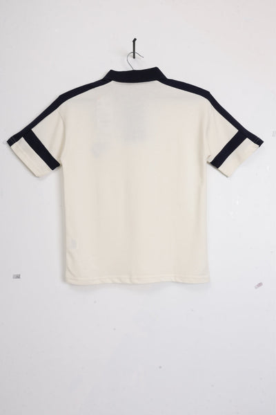 Tweens Boys Off White Polo T-Shirt