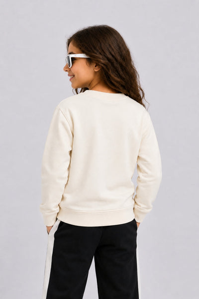 Tweens Girls Off White Paris 96 Graphic Sweatshirt