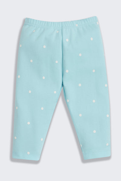 Cute Animal Print Cotton Co-ord Set